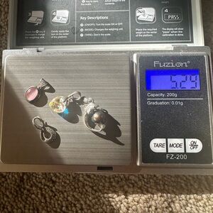 Sterling Silver 925 Pendant Lot of 4